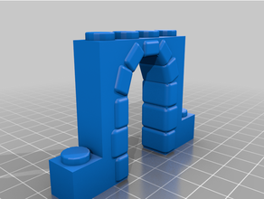 puerta exin castillos 3d print model - Mito3D