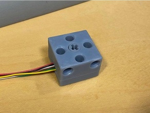 Lego caso funda pololu magnético giratorio codificador legotécnico 3d print model - Mito3D