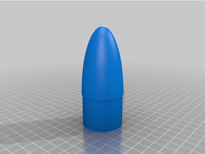 pnc 60ms nariz cone dinasoar modelo foguete foguetes 3d print model - Mito3D