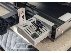 créalité cr6 USB sd titulaire soutien 3d print model - Mito3D