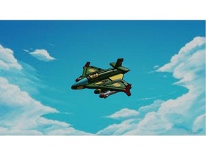 light bomber 6mm wargaming 3d print model - Mito3D