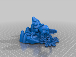 squid skull 3d print model - Mito3D