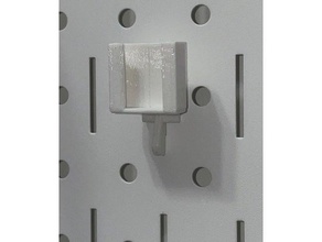 wall control hook - cold shoe flash hot organization photography wallcontrol 3d print model - Mito3D