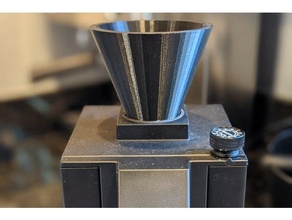 eureka mignon single-dose funnel espresso grinder 3d print model - Mito3D