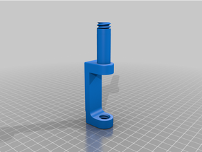 pied clamp pour lampe bureau articul foot lamp 3d print model - Mito3D