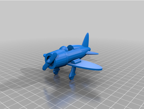 i-16 soviet fighter ww2 3d print model - Mito3D