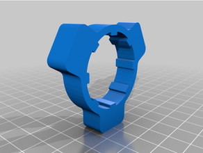 dead air 3 lug adapter wrench 3d print model - Mito3D