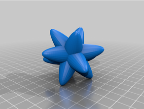 animal cruzando Estrela fragmento 3d print model - Mito3D