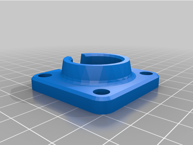 ctc plate axis bearing 3D print model - Mito3D