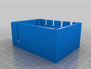 multi-button switch box enclosure 3d print model - Mito3D