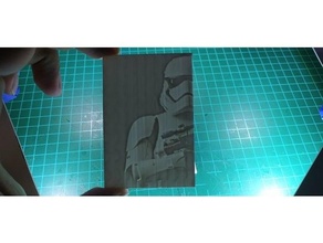 litho storm trooper star wars 3d print model - Mito3D