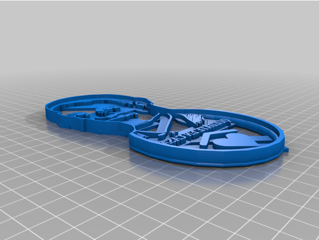 cortador galletas desencadear Amlo biscoito molde pára 3D print model - Mito3D