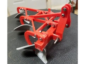 openrc tractor - plow rc 3d print model - Mito3D