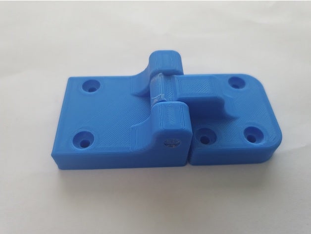 locking hinge 180 3D print model - Mito3D