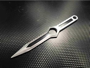 projekt red dagger arknights knife 3d print model - Mito3D