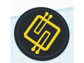 süper teknoloji modüler logo eklemek 3d print model - Mito3D