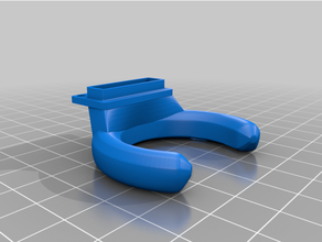 anycubic kossel fan condotto dell'aria flusso d'aria hotend 3d print model - Mito3D
