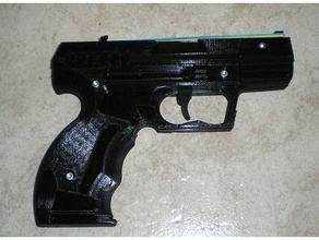 p99 rubber gun 3d print model - Mito3D
