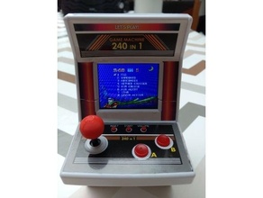 joystick replacement mini arcade machine 3d print model - Mito3D