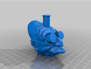 professor farnsworth shisha mouthtip 3d print model - Mito3D