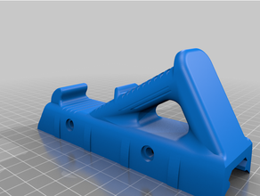 acr j10 angled foregrip acrj10 airsoft gel blaster 3d print model - Mito3D