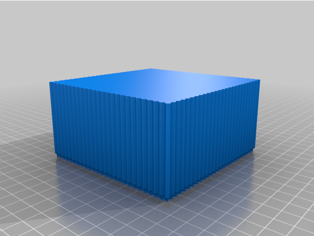 stackable box vasemode 3D print model - Mito3D