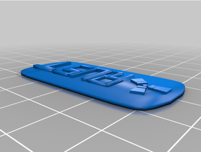 ferrugem chaveiro 3d print model - Mito3D