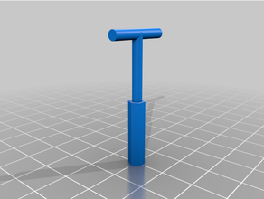 scx24 wheel nut wrench axial 3d print model - Mito3D