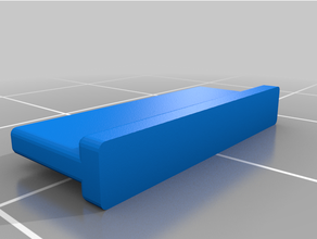 nameplate template 3d print model - Mito3D