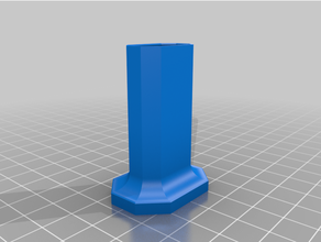 uwell caliburn simple charging dock ecigarette flower vase uwellcaliburn vape stand 3d print model - Mito3D
