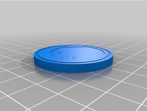 hawkman heroclix token 3d print model - Mito3D
