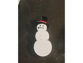 giyilebilir kardan adam ledler Adafruit biblo m0 arduino Noel neopiksel 3d print model - Mito3D