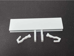 Artiteq Tıklayın Demiryolu kanca galeri çubuğu 3d print model - Mito3D