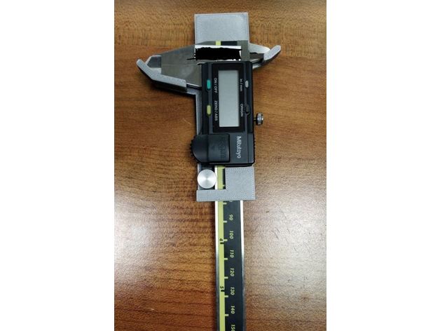 caliper belt holster holder digital mitutoyo 3D print model - Mito3D