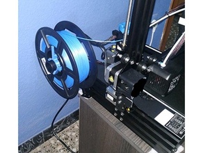 soporte rollo Materiale creality ender 3 v2 bobinas filamento 3d supporto bobine 3d print model - Mito3D