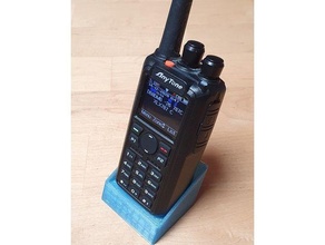 anytone d868uv bureau supporter amateur radio 868uv at d878uv 3d print model - Mito3D