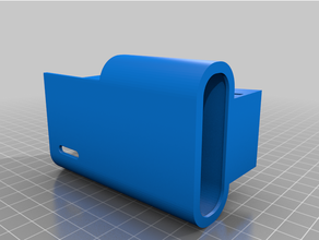 battery mount halo strap 3d print model - Mito3D