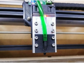 neje 30w 40w laser module air aider buse extrudeuse 3d print model - Mito3D