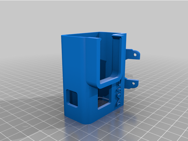 gopro 7 montar f5 lite zumbido cuadro fpv cámara 3D print model - Mito3D