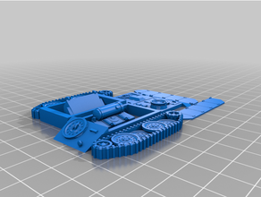 e-10 tanks easy print 3d print model - Mito3D