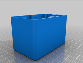 scatola 50x80 chiusura 6 anno 3d print model - Mito3D