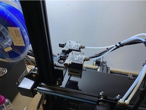 créalité double extrudeuse monter cr10 3d print model - Mito3D