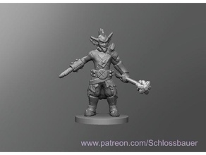 goblin ver3 dnd dungeons dragons tabletop 3d print model - Mito3D