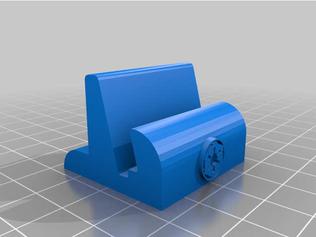 beskar stand imperial logo 3D print model - Mito3D