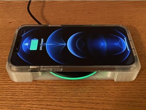 Iphone carregador base 3d print model - Mito3D