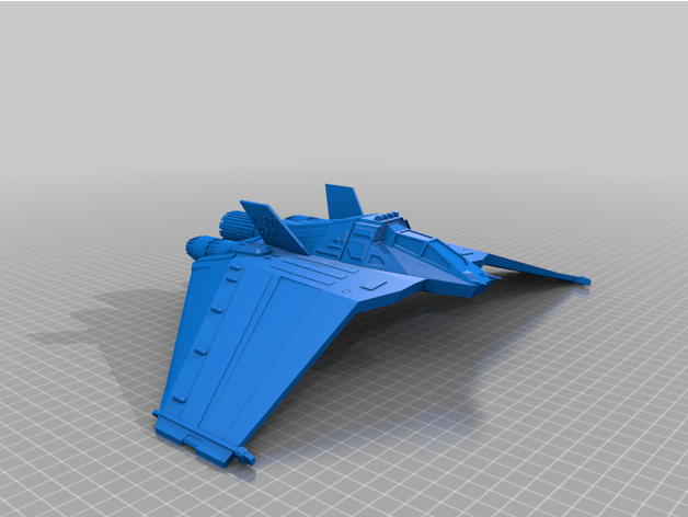 302 Stargate combattant vaisseau spatial atlantis sg 1 3D print model - Mito3D