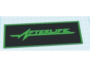 afterlife sign cyberpunk 2077 3d print model - Mito3D
