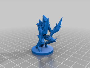 frost demon remix supportless 3d print model - Mito3D