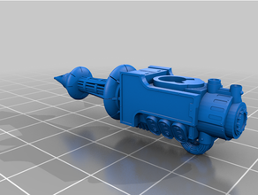 at18 reaver warbringer sonic cannon 40k adeptus titanicus titan warhammer 3d print model - Mito3D