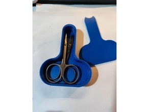 scissors box holder 3d print model - Mito3D